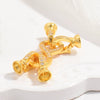 Jewelry Buckle Silver 925 Pearl Gourd Zirconia Fashion