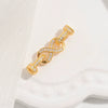 Jewelry Buckle Silver 925 Pearl Gourd Zirconia Fashion