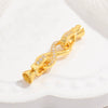 Jewelry Buckle Silver 925 Pearl Gourd Zirconia Fashion