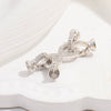 Jewelry Buckle Silver 925 Pearl Gourd Zirconia Fashion