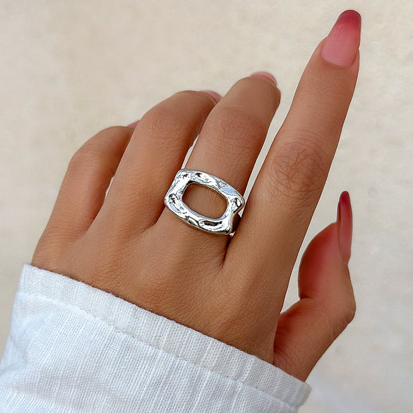 Jewelry Butterfly Knuckle Ring Alloy Bow Electroplated