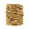 Jewelry Chain Bracelet Accessories Stainless Steel 18K Gold Plated Totem Pattern Diy Handmade