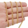 Jewelry Chain Bracelet Accessories Stainless Steel 18K Gold Plated Totem Pattern Diy Handmade