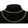 Jewelry Chain Bracelet Accessories Stainless Steel 18K Gold Plated Totem Pattern Diy Handmade