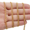 Jewelry Chain Electroplated Hip Hop Style Spiral Pattern