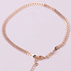 Jewelry Chain Necklace Fishbone Chain Aircraft Tattoo Chain Short Necklace Women's Clavicle Necklace Necklace