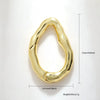 Jewelry Clasp Copper Heart Shaped Electroplating Simple Style