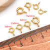 Jewelry Clasp Copper Heart Shaped Electroplating Simple Style
