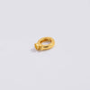 Jewelry Closing Buckle 925 Sterling Silver Inlaid Zircon Simple Round Diy Handmade
