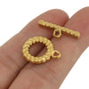Jewelry Connection Buckle Accessories Stainless Steel Ot Buckle With Electroplating Treatment And To Letter Shape For Diy Bracelet