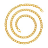Jewelry Copper Alloy Electroplated Gold Necklace For Women With Cross Design