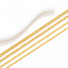 Jewelry Copper Alloy Electroplated Gold Necklace For Women With Cross Design