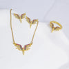 Jewelry Copper Angelshaped Electroplated With Colored Diamonds And Cartoon Characters Design