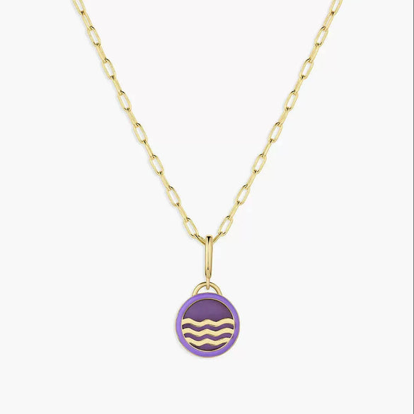 Jewelry Copper Animal Zodiac Dripping Oil Regular Chain Necklace