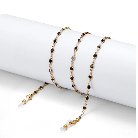 Jewelry Copper Geometric Glasses Chain Hanging Neck Antidrop Glasses Rope Accessories