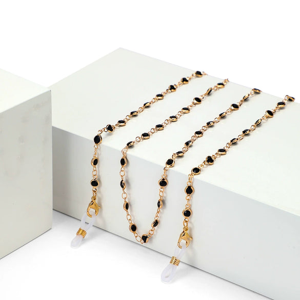 Jewelry Copper Geometric Glasses Chain Hanging Neck Antidrop Glasses Rope Accessories