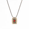 Jewelry Copper Geometric Retro Style Set With Diamonds Tarot Necklace Women's