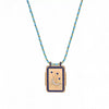 Jewelry Copper Geometric Retro Style Set With Diamonds Tarot Necklace Women's