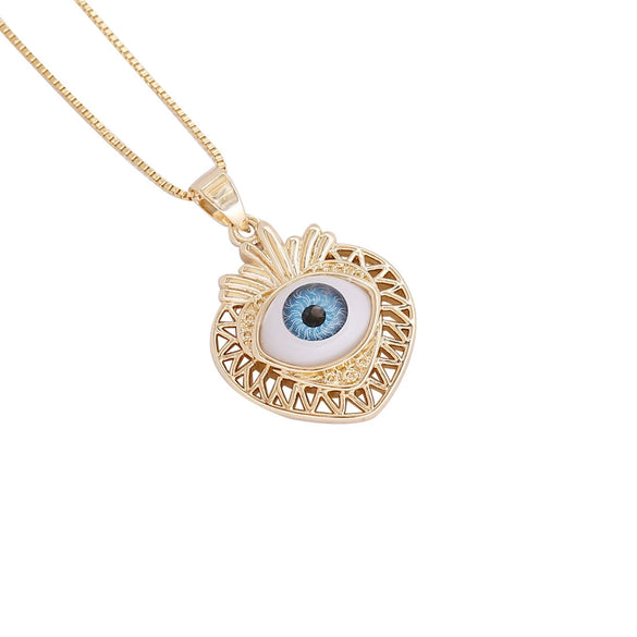Jewelry Copper Heart Pendant Electroplating Women's Style