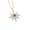 Jewelry Copper Heart Pendant Electroplating Women's Style