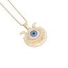 Jewelry Copper Heart Pendant Electroplating Women's Style