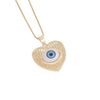 Jewelry Copper Heart Pendant Electroplating Women's Style