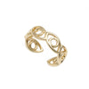 Jewelry Copper Microinlaid Heart Ring Unisex Women's