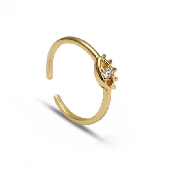 Jewelry Copper Microinlaid Heart Ring Women's Unisex