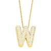 Jewelry Copper Necklace With Zircon Inlay And Letters Numbers Text Pattern Ochain For Women