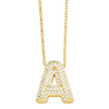 Jewelry Copper Necklace With Zircon Inlay And Letters Numbers Text Pattern Ochain For Women