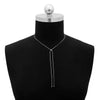 Jewelry Copper Ochain Long Tassel Necklace Geometric Style Electroplated