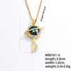 Jewelry Copper Ochain Necklace Women's Light Luxury Titanium Steel Electroplating Design