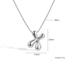 Jewelry Copper Pendant Necklace Geometric Letter Snake Bone Chain Gold Plated