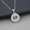Jewelry Copper Pendant With Letter Pattern And Electroplating Treatment