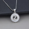 Jewelry Copper Pendant With Letter Pattern And Electroplating Treatment