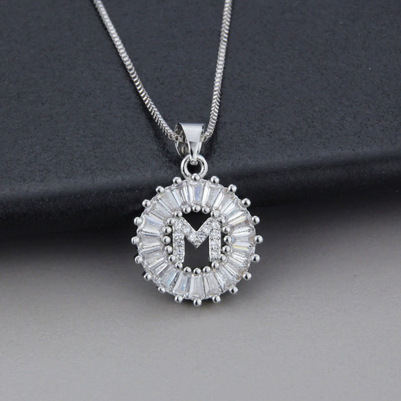 Jewelry Copper Pendant With Letter Pattern And Electroplating Treatment