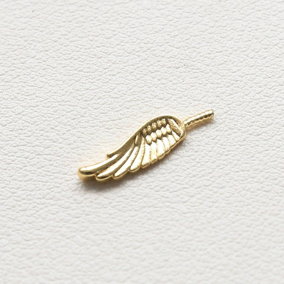 Jewelry Copper Plated Real Gold Zircon Crown Elf Wings Handmade Baroque Pearl Accessories Electroplating