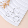 Jewelry Copper Small Fragrance Geometric Electroplated Open Ring Holder Earrings Accessories