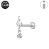 Jewelry Copper Stainless Steel Geometric Electroplated Unisex