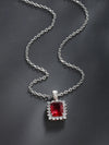 Jewelry Copper Zinc Alloy Geometric Square Electroplating Letters Earrings Pendant Set For Women