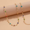 Jewelry Crystal Alloy Inlaid Bohemian Style Body Chain Waist Chain