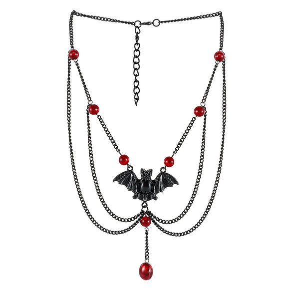 Jewelry Dark Bat Spider Alloy Pendant Retro Electroplating Insect Style