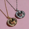 Jewelry Denim Boots Cowboy Hat Pendant Necklace Retro Style Copper Titanium Steel Ochain Furnace Vacuum Plating Electroplating 18K Real Gold For Women