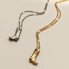 Jewelry Denim Boots Pendant Necklace Retro Style Stainless Steel Titanium Steel Geometric Shape Furnace Vacuum Plating Electroplating