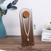 Jewelry Display Plate Geometric Wood Velvet Splicing Highend Storage Props