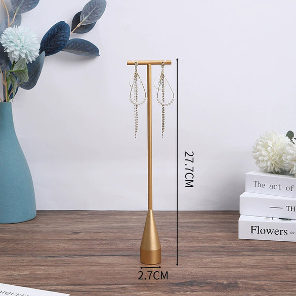 Jewelry Display Plate Wood Highend Geometric Shape Splicing