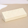 Jewelry Display Props Microfiber Alloy Rectangular Splicing Highend Ring Earring Pendant Frame