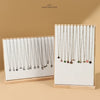 Jewelry Display Shelf Necklace Bracelet Storage Detachable Hanger Display Board Splicing Linen Solid Wood Rectangle Display Props
