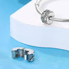 Jewelry Diy Bead Accessories White Copper Silver Plated Butterfly Star Buckle Holder With Dripping Oil Design