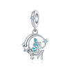 Jewelry Diy Pendant Accessories For Women Copper Silver Plated With Star Moon Sun Charm And Dripping Oil Design